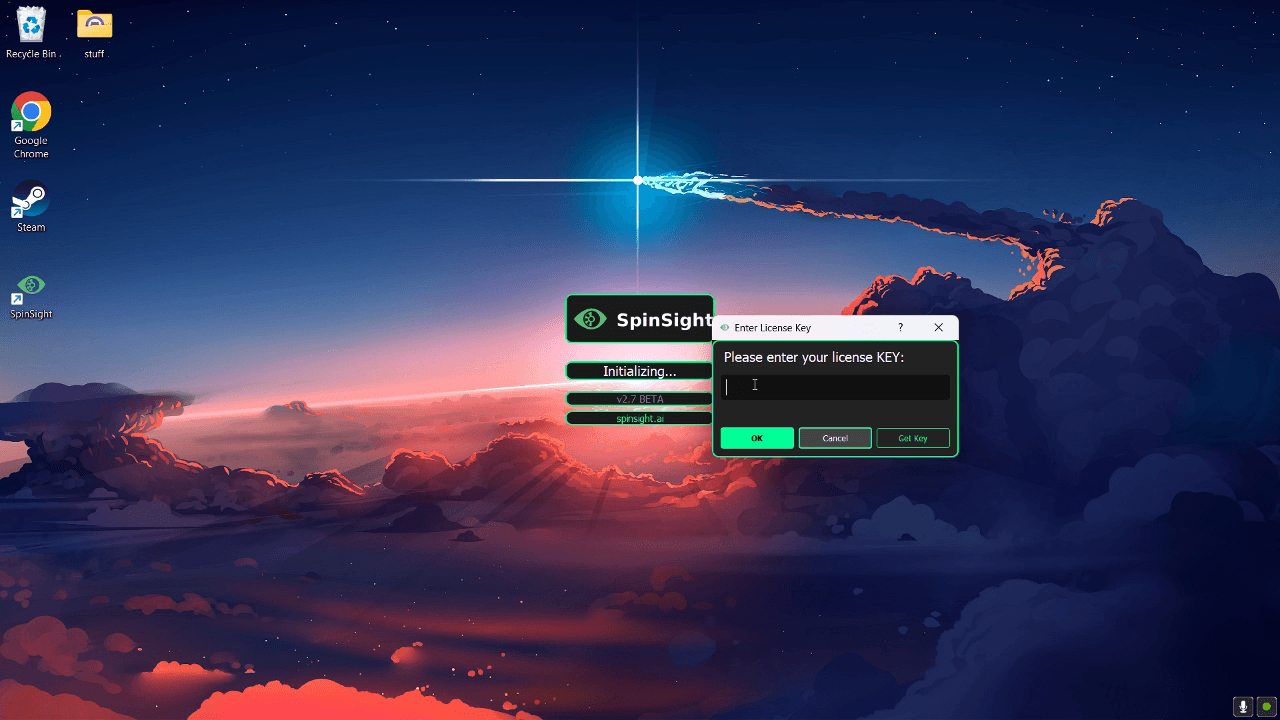 Roulette Prediction Software License Activation Screen